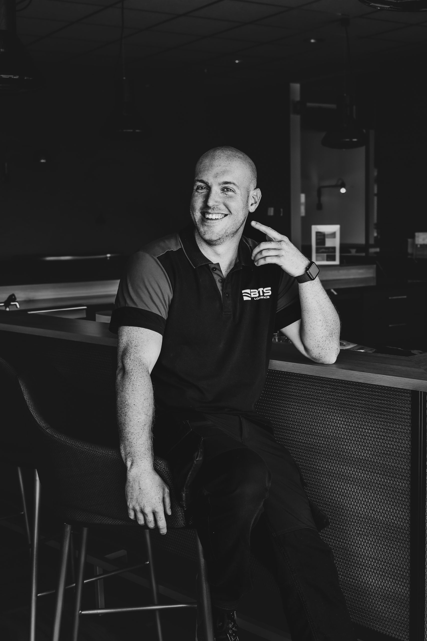 Employee: Martin Quist in black and white